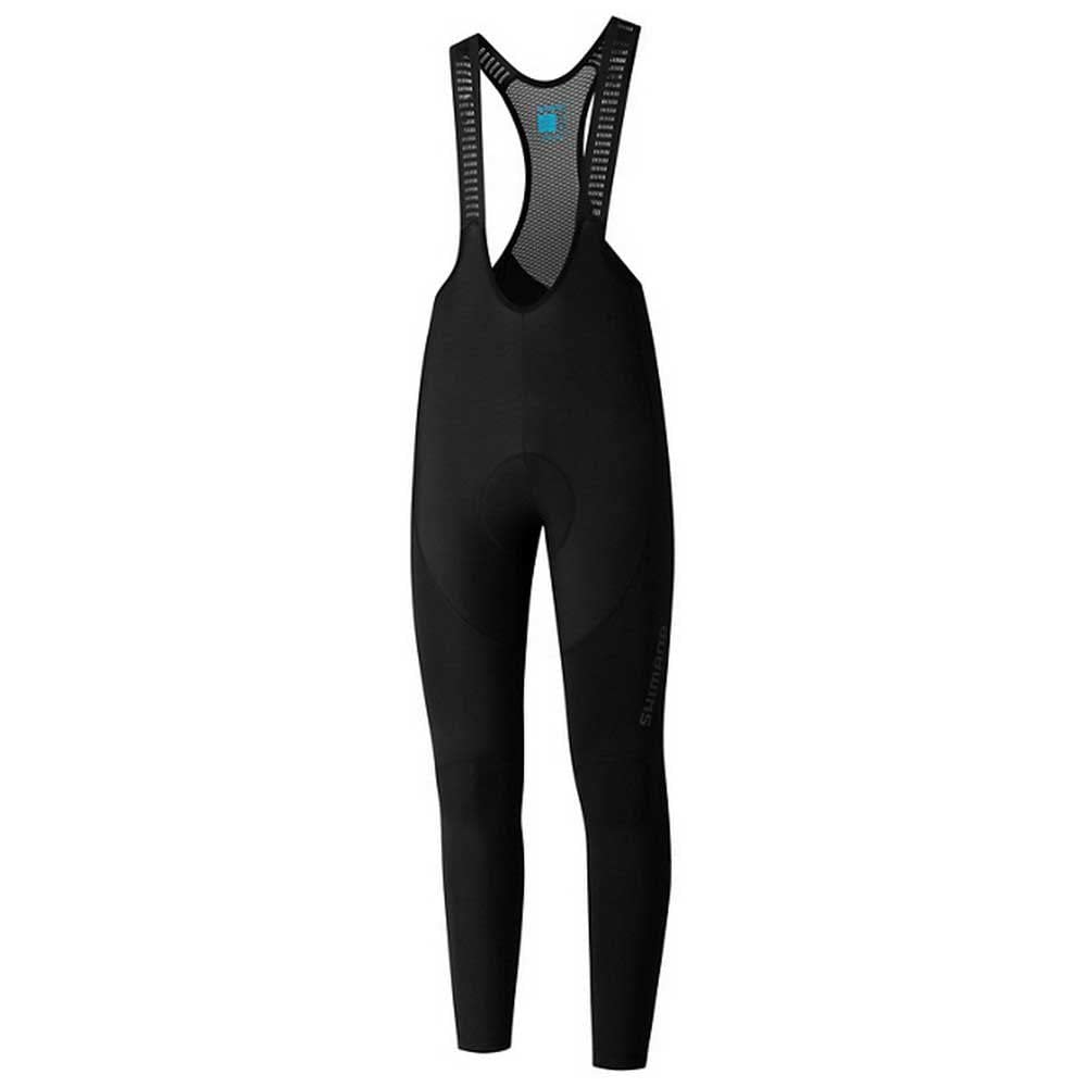 

SHIMANO Cycling Tights Beaufort Bib Tights Black M чёрный
