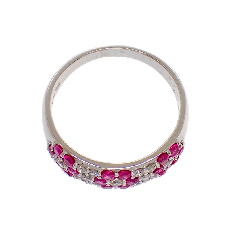 no brand  #15(JP Size) ring K18 white gold Women