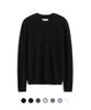 POTTERY Tricô Compacto de Cashmere com Gola Redonda - 12 Cores (Tipo C)
