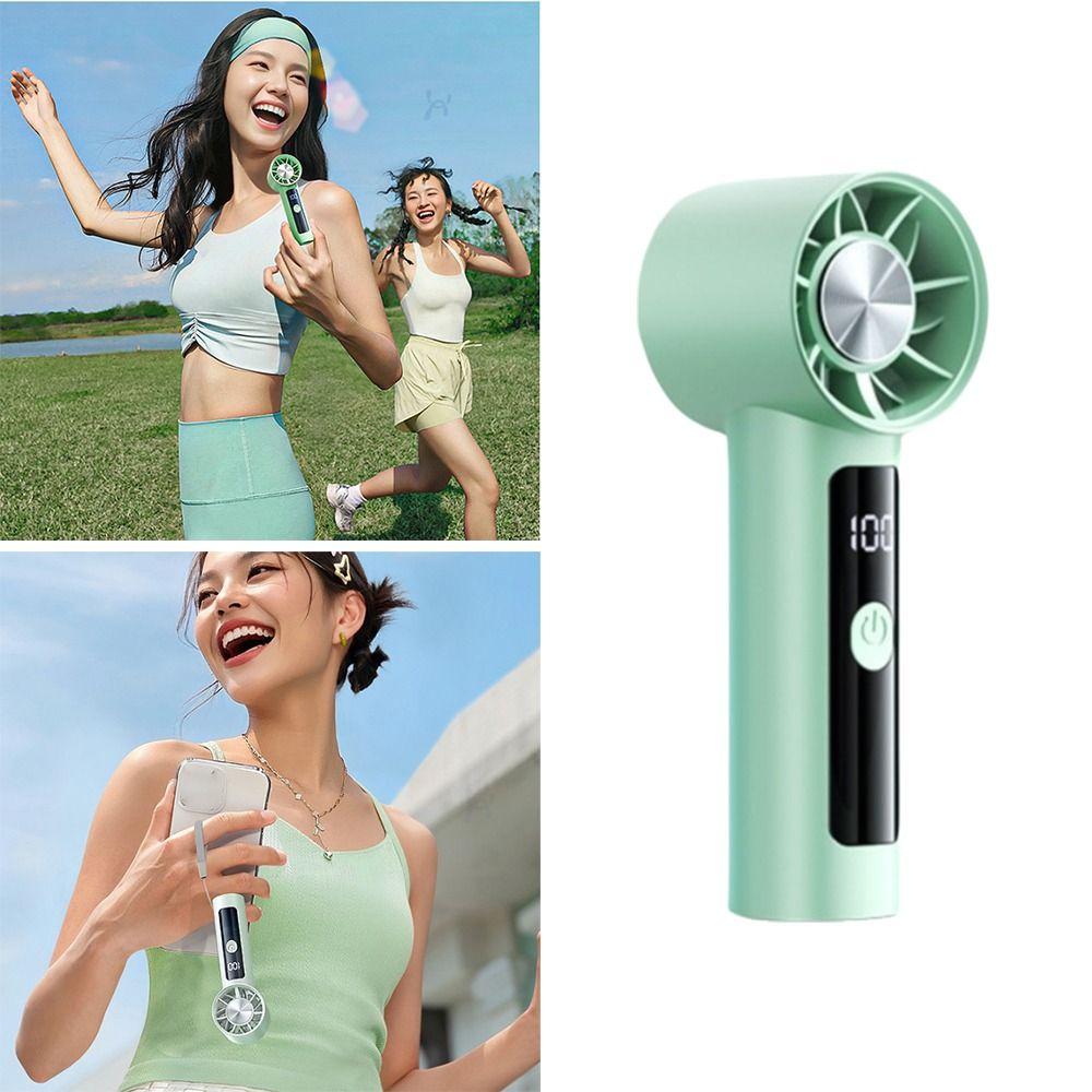 Strong Wind Mini Turbo Fan Super Strong Wind Portable Pocket Fan Turbocharged Fan  Summer