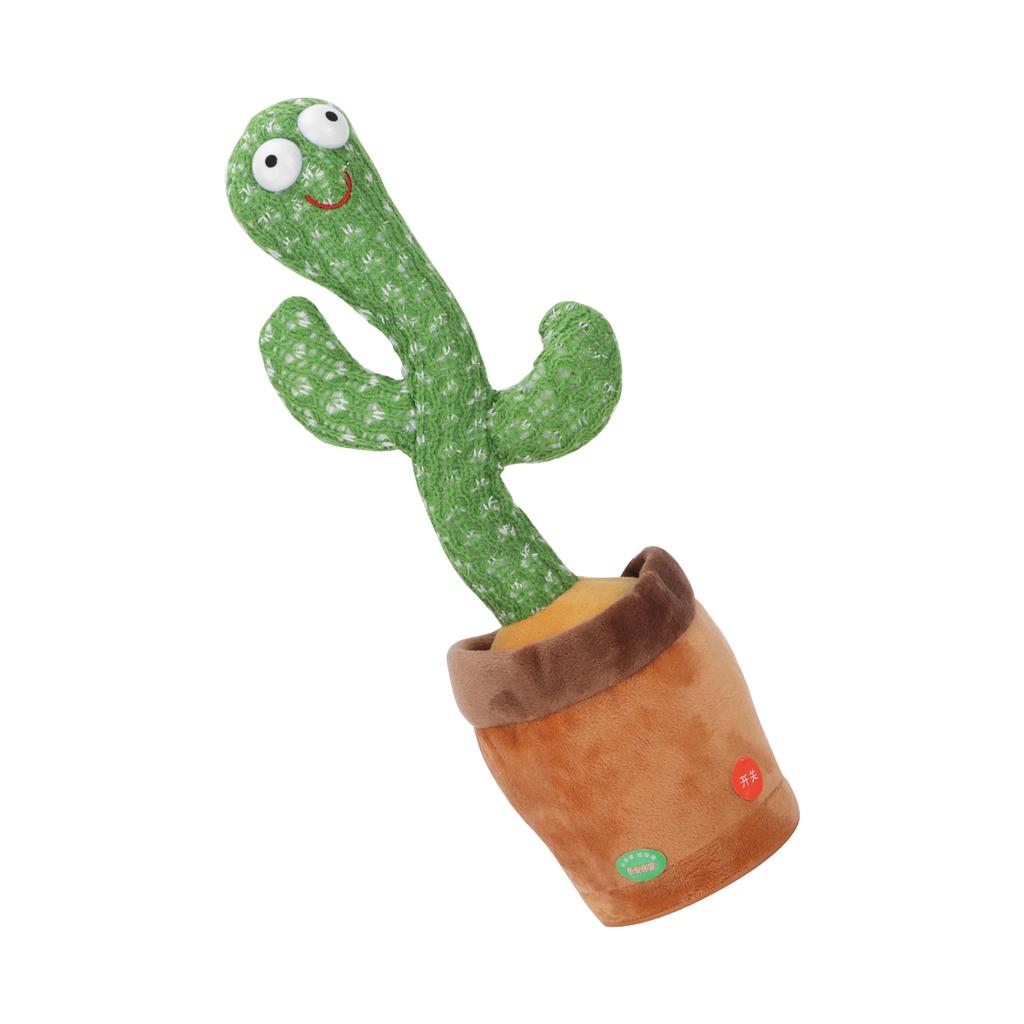 Cute Electric Cactus Plush Doll Funny Twist Dancing Recording Toy Cactus Plush Toy