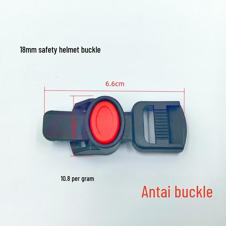 Electric Vehicle Motorcycle Helmet Chin Support & Safety Buckle Clip
