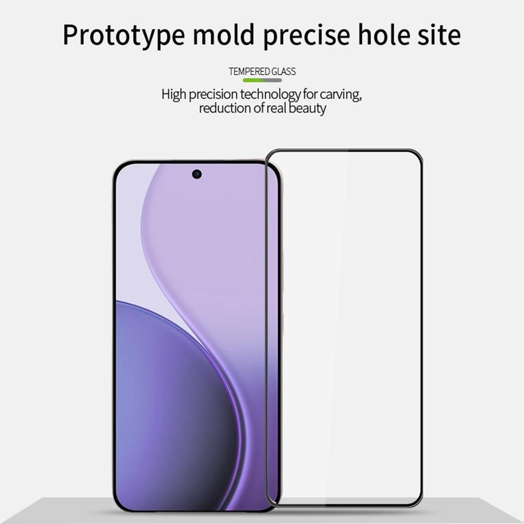 Für Oppo Reno14 F 5G Panzerglasfolie PINWUYO Explosionsgeschützt 9H 3D Vollbildschutz