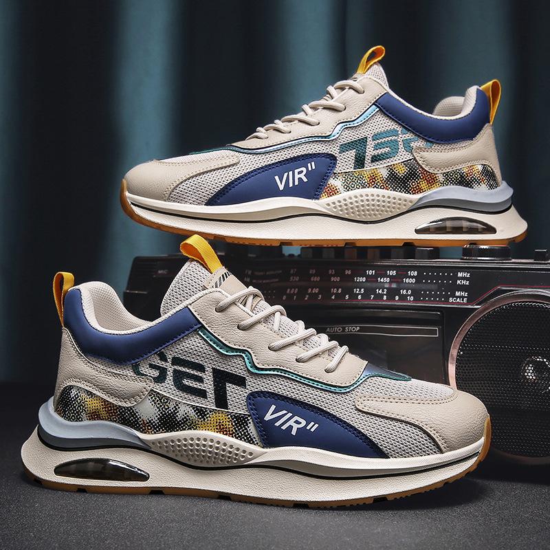 Fashion 2025 Spring/Summer Men's Sports Leisure Height Increasing Travel Korean Edition Trendy Men's Shoes