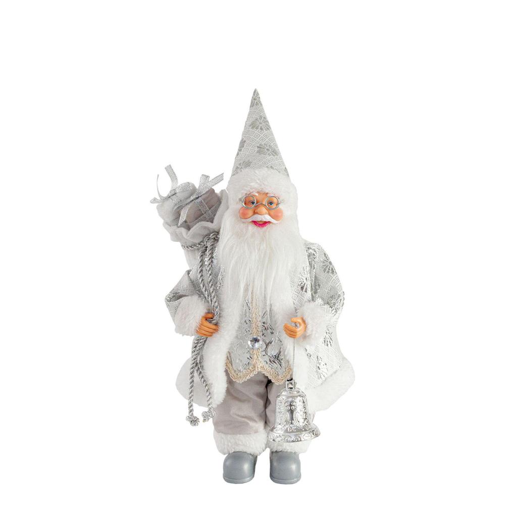 12-Zoll-Fensterdekoration mit Weihnachtsmannpuppe