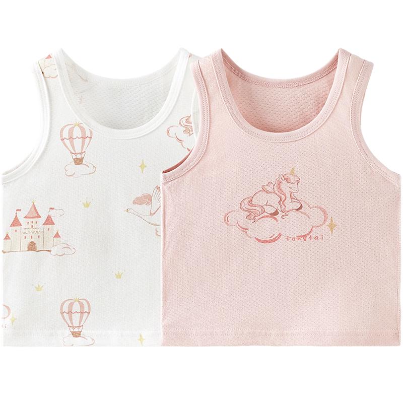 Tongtai Baby Unisex Pure Cotton Summer Vest