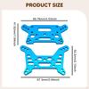 Front & Rear Shock RC Car Parts for 1/7 7303 7304 Replacement Hobby Vehicles Upgrade Mounts