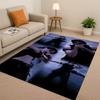 3D Kpop Bang Chan,lee Know Star Living Room Non-Slip Area Rug Carpet for Bedroom Playroom Sofa,Easy Clean Home Decor Doormat