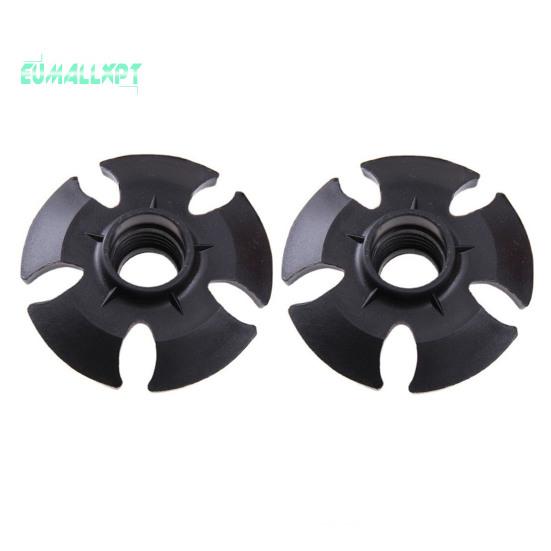 

2 шт., противоскользящая утолщенная корзина для грязи высокой твердости, держатель для снега, снежинка, защитный чехол, принадлежности для пешего туризма чёрный