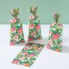 Hawaiian Gift Cookie Candy Bags Birthday Party Decor Kids Summer Hawaii Luau Tropical Wedding Birthday Party Supplies BabyShower