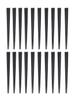 Strix Design Pentagonal Resin 20 Pairs X 10 Pairs Per Dishwasher Made In Chopsticks, 21cm, (2 Pack), Black, Non-Slip, Heat-Resistant, Safe, Japan,