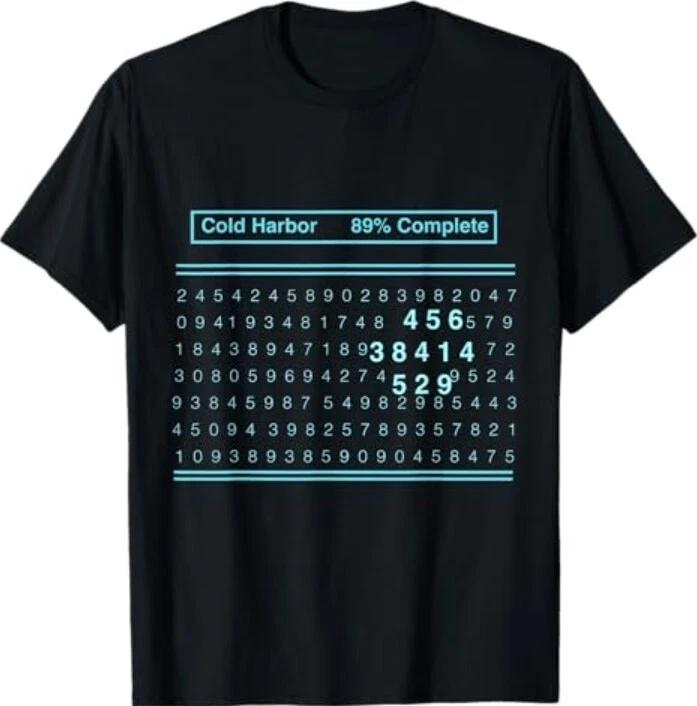 Severance Shirt scary numbers T-Shirt 2XL