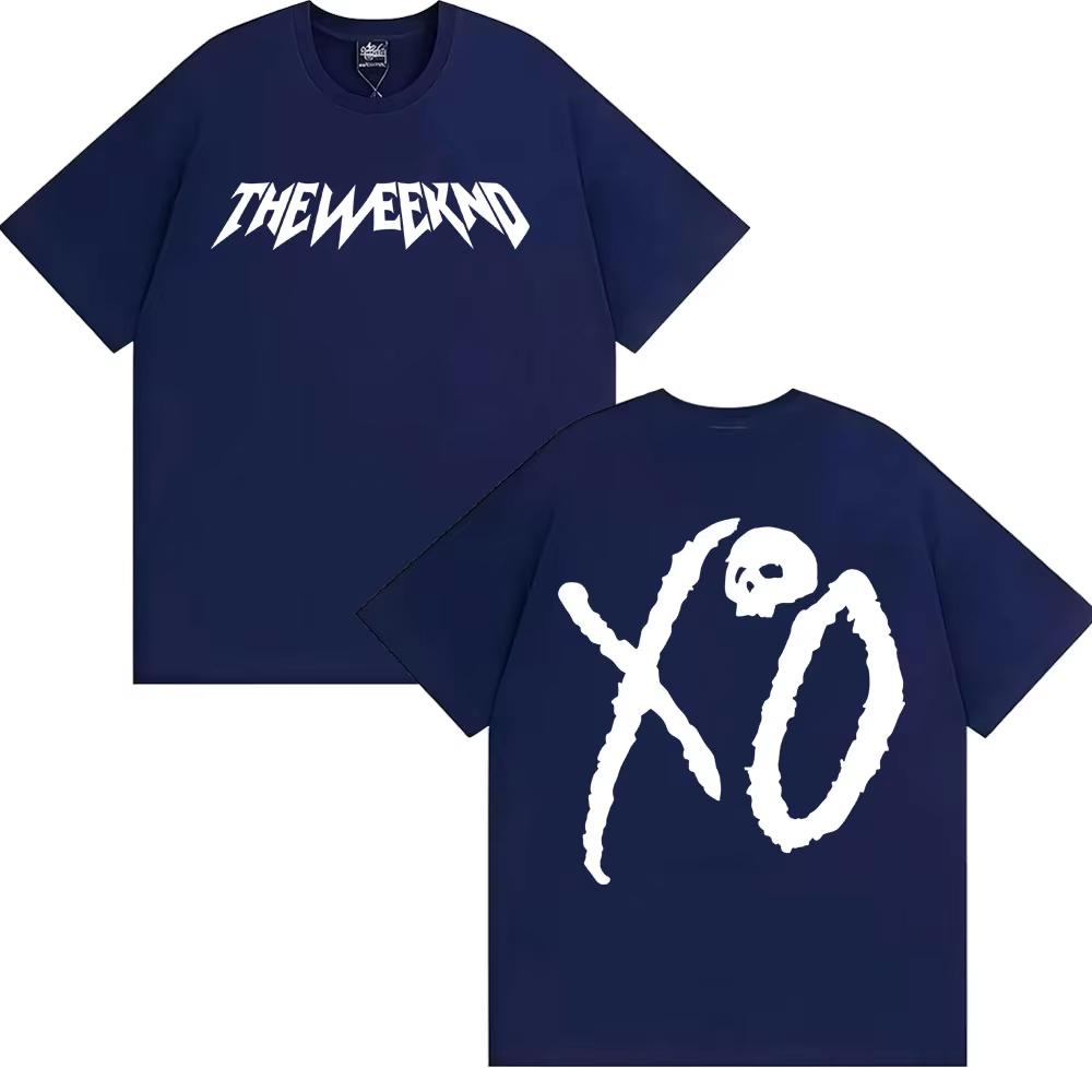 The Weeknd XO After Hours Til Dawn Druck Merch 2026 T-Shirt Baumwolle Unisex Kleidung Damen Sommer T-Shirt Y2k Lässig Fans T-Shirt