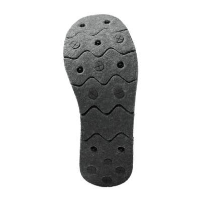 Geolock Cut Rubber Pin Felt Sole Medium Dark Kit, Round, 2XL, Gray, KT-005V