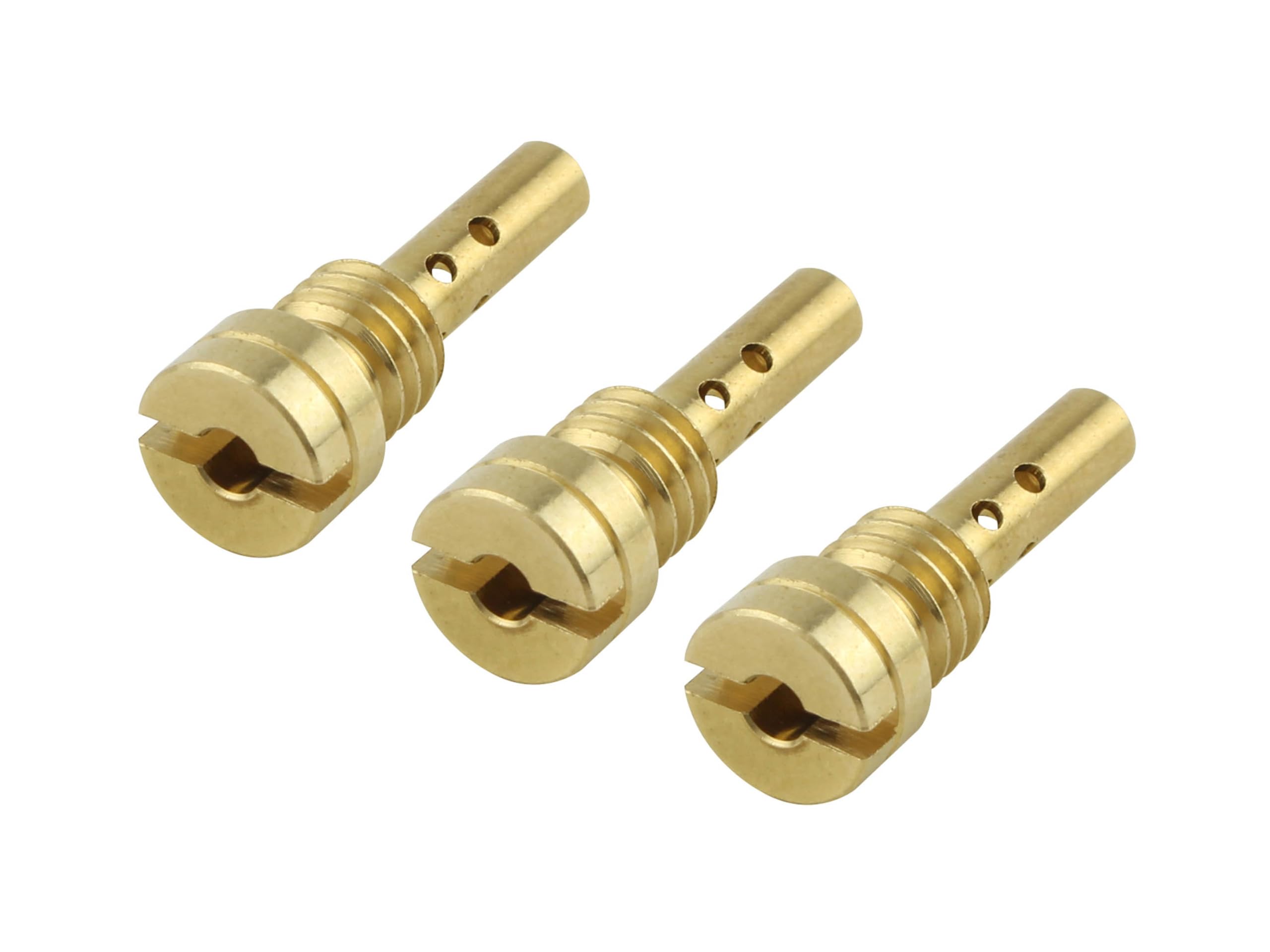 

POSH Мотоциклетное оборудование Пилотный жиклер 3 Увеличенный набор пилотных жиклеров KEIHIN FCR | CVK30-36 (15X5.4/ФКР) 700020-10 золотой