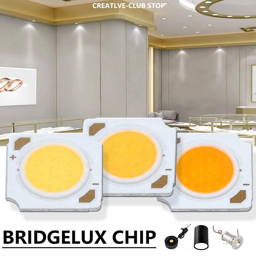10pcs COB LED Chip 7W 10W 12W 11mm Light Emitting Surface 3000K 4000K 6000K LED Lamp Beads Spotlight Downlight Lamp Light Source