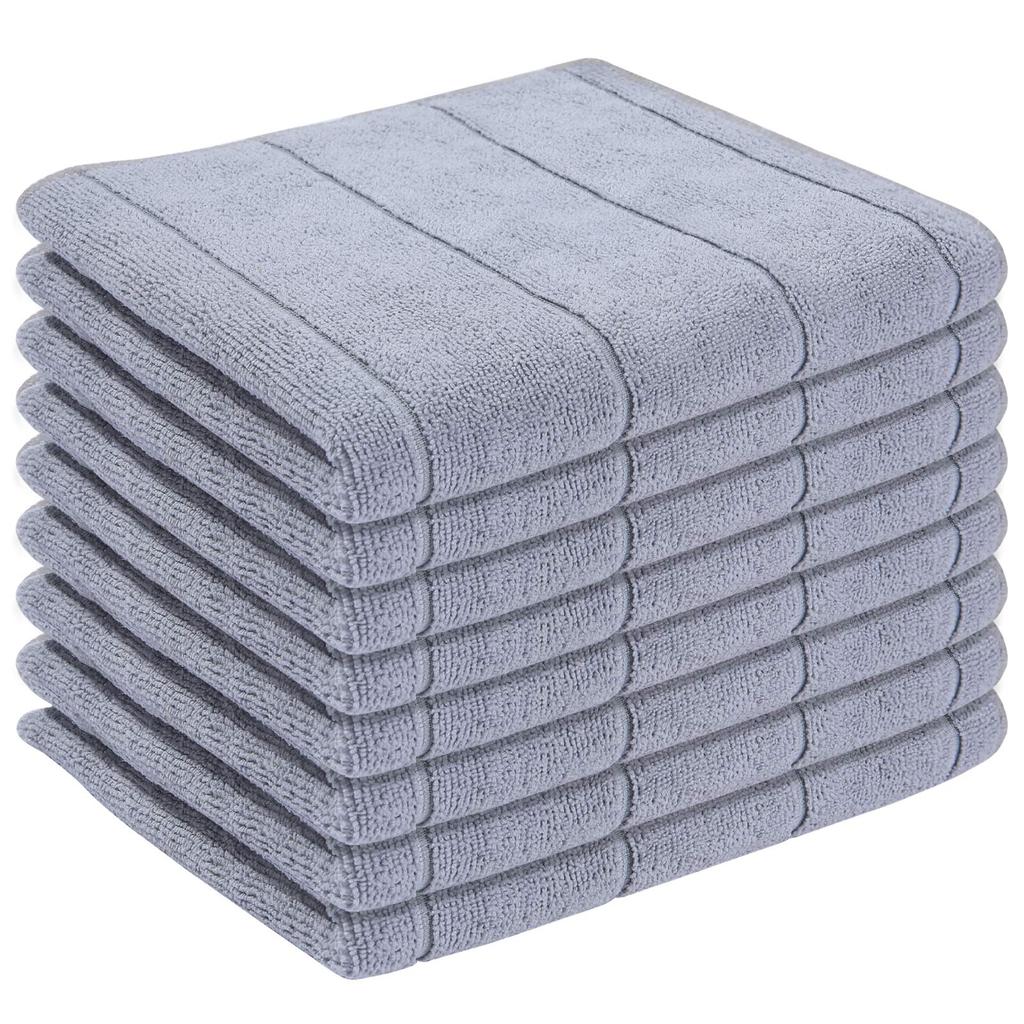 Olanly Microfiber Kitchen Towels Super Soft And Absorbent Dish Towels For Drying Dishes Lint Free Reusable Daily Cleaning Cloth