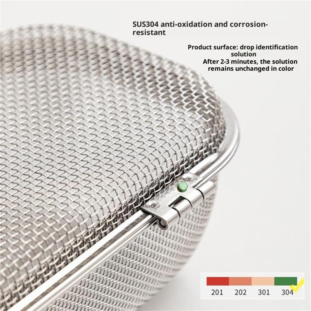 SUS304 Small Dishwasher Cutlery Storage Basket Rust Resistant Fast Drainage Cutlery Sterilizing Basket