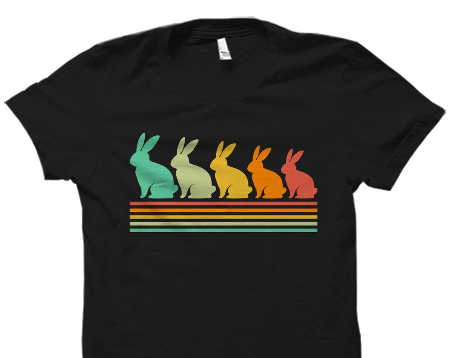Bunny Shirt. Rabbit Shirt. Rabbit T-Shirt. Rabbit Shirts. Easter Shirt. Easter Bunny Shirt. Bunny Lover Gift. Cute Rabbit Shirt. #OS5069 M