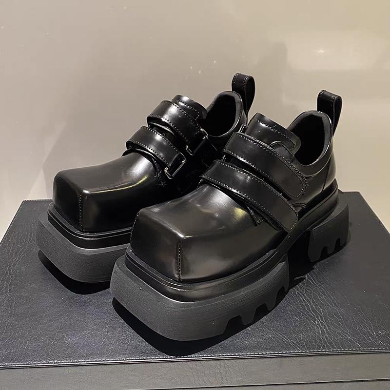 Flats Platform Women Loafers Shoes Mary Jance Sport Shoes Dress Casual Sneakers 2025 New Walking Leather Chaussure Femme
