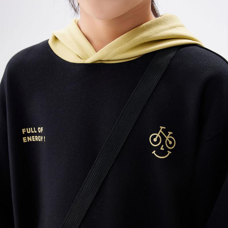 EBAER Boys  Spring Autumn Hooded Sports Sweatshirt 120