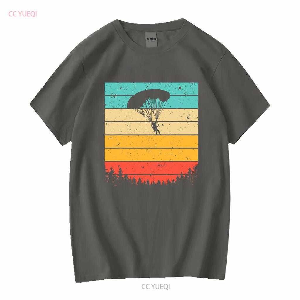 Cool Skydiving Art Skydiver Parachute Skydive T Shirt SweaT 21323 long or short sleeves vintage Washed graphic designer clothes