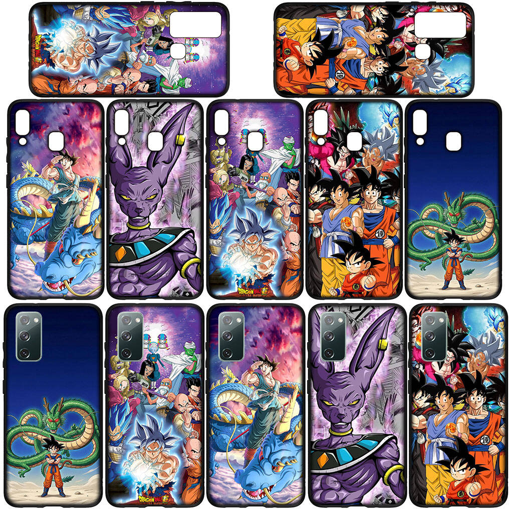 Phone Case for iPhone 17 15 16 Plus Redmi Note 14 12 11 13 Pro Max Huawei P30 P20 Lite Y9 OPPO A60 A40 A80 A38 A54 Beerus Dragon Gokus Ball Whis Cover