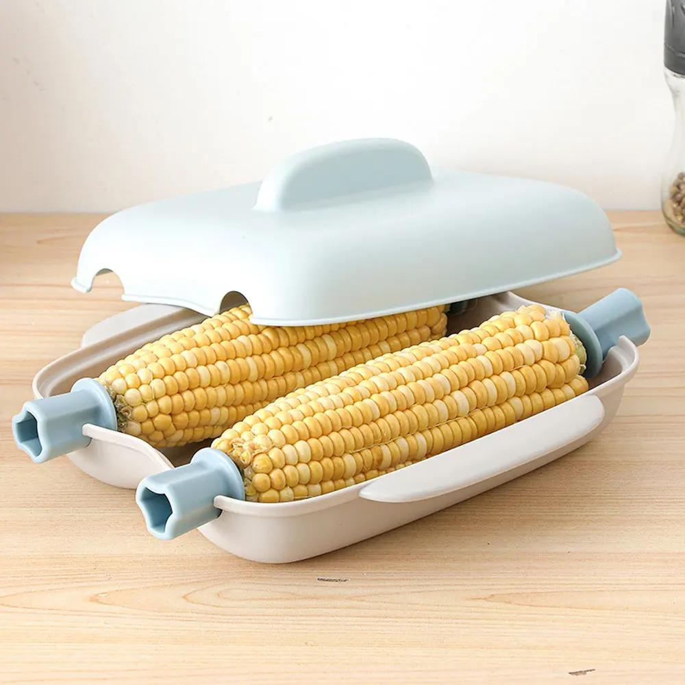 Microwave Corn Steamer Portable Corn Steamer With Lid And Handle Microwave