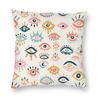Evil Eye Black Art Mønster Putetrekk Putetrekk Hjem Stue Sofa Bil dekorasjon Putetrekk Putetrekk