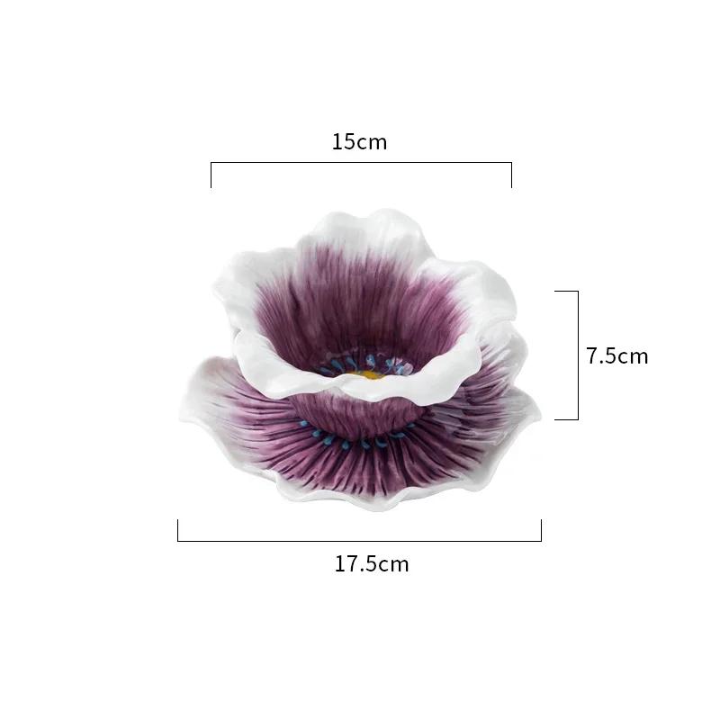 

Набор кружек в форме скандинавского цветка, керамическая чашка, парная, для послеобеденного чая, кофейная чашка с блюдцем, креативная офисная чайная чашка, посуда для напитков, парная кружка 201-300ml