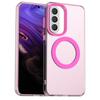 Mattierte Bonbonfarbe Magnetisches Ladecase Für Samsung S26 S25 S23 S24 Ultra Plus FE A57 A37 A17 A07 A56 Transparente Rückseite
