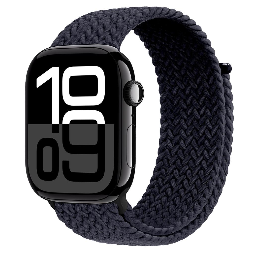 Braided Strap For Apple Watch 10 11 Bands 46mm 45mm Ultra2 49mm 44mm 40 41mm 42mm Correa Bracelet iWatch Series 9 8 7 3 5 4 Se 6