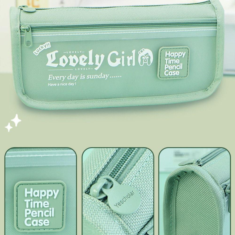 Cute Pencil Box Large Capacity Pen Bag Pen Case Pencil Case  Girls