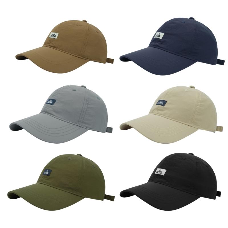 Adult Unisex Baseball Hat Quick Drying Sports Sunproof Hat Breathable Hat Outdoor Fishing Mountain Climbing Peaked Hat
