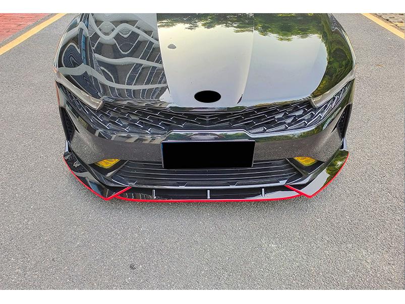 KIA K5 20-22 Front Splitter & Side Skirts: Anti-Scratch 3-Piece Set