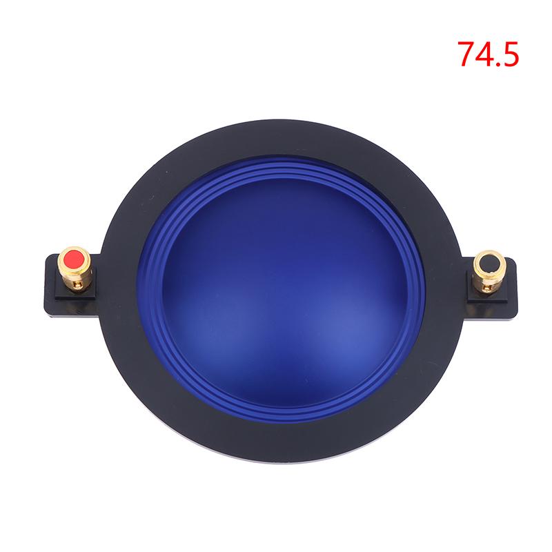 New 1Pc 34.4/44.4/51.2/72.2/74.5MM Titanium Film Tweeter Voice Coil Membrane Copper Wire DIY Treble Speaker Blue Repair