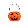 1 Pcs Halloween Portable Bucket Children Trick Or Candy Pail Holder (Orange),Halloween Decorations