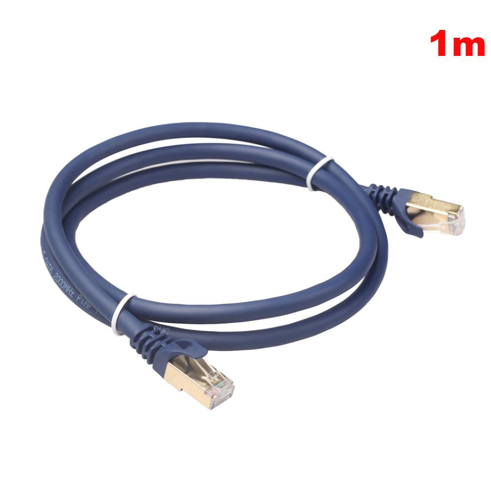 30-1M Ethernet Cable 40Gbps 2000MHz CAT8/5E Networking Elastic PVC Internet Lan Cord for Laptops PS4 Router RJ45 NetworkCable