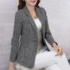 Blazer da donna taglie forti Giacche da lavoro Ufficio Lady Suit Slim monopetto Business Blazer da donna Cappotti formali