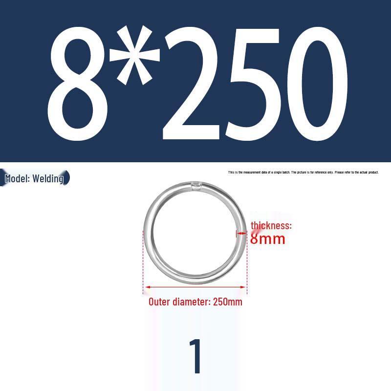 304 Stainless Steel Seamless O-Ring for Lifting and Hammock Yoga Connection
