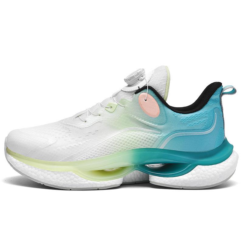 Sneakers Ice Silk Mesh Breathable Jogging Shoes Fashion Trend Casual Couple Tide Real Popcorn Men's Shoes