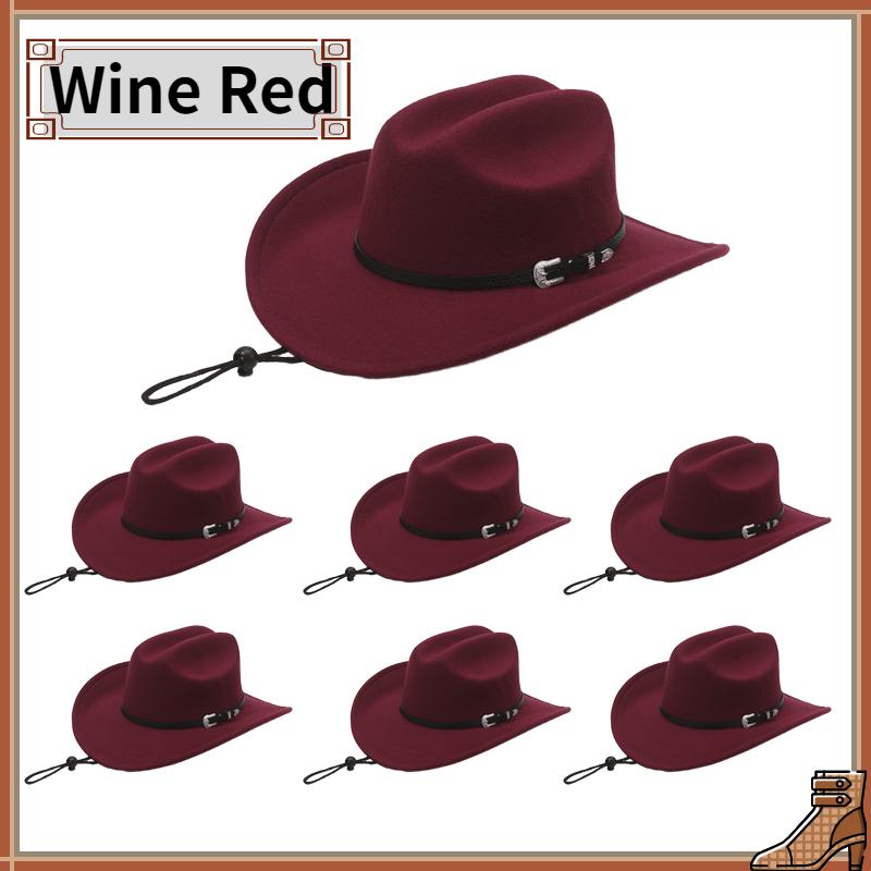 

3-24PCS Cowboy Hats Wedding Western Cowboy Hats Party Bachelorette Cowgirls Hats with Shapeable Wide Brim for Party Guests Gifts 3 PCS