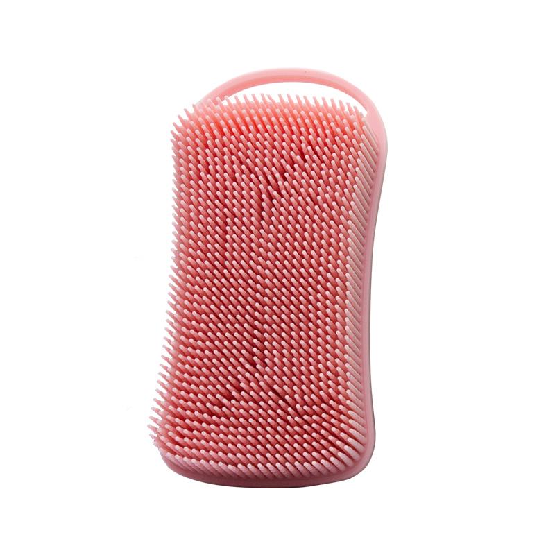 Double-Sided Silicone Bath & Massage Brush for Babies