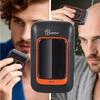Hatteker Shaver for Men Dual-Head Beard Shaver Razor Reciprocating Ultra Shaving Machine Smooth Clean Shave & Skin Whitening