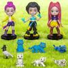 Anime Kpop Demon Hunters Figure Model Toy Cartoon Gaming Peripherals Desk Decoration Collection Figures Model Toy Christmas Gift