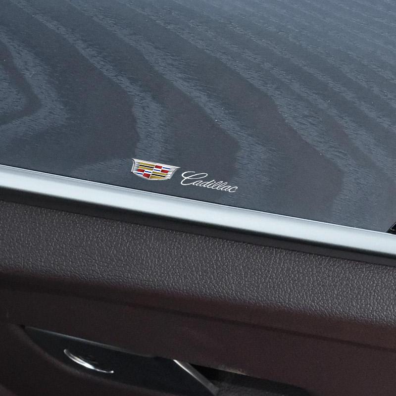 1/2/5/10 Stück Autoaufkleber Emblem Auto Dekor Aufkleber Scheibenwischeraufkleber Für Cadillac Escalade GT4 XT4 ATS XT5 CTS XTS RS