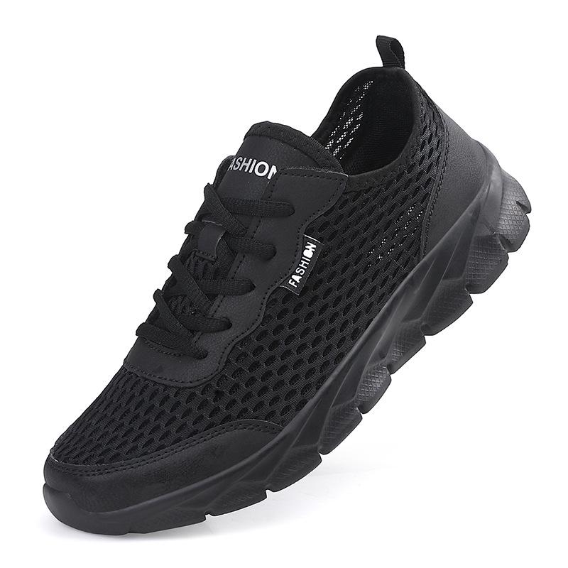 Men's Summer Breathable Mesh Sneakers - Lightweight, Soft Sole Casual Shoes