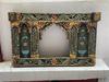 Handmade Carved Jharokha Window: Ethnic Painted Wall Decor