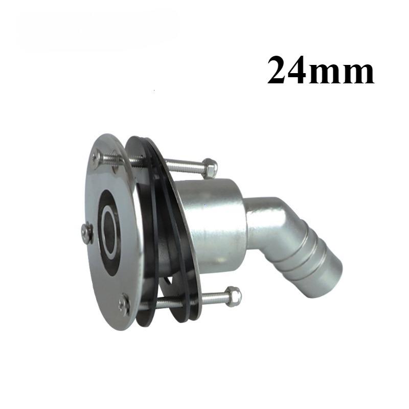 22/24mm Marine Parking Heater Vent Discharge Pipe Stainless Steel Air Diesel Heater Thru Hull Exhaust Fitting Tube Pipe Socket