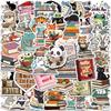 Cross-Border Cartoon Stickers: Waterproof, Creative, and Versatile for Journals, Phones, and Computers.